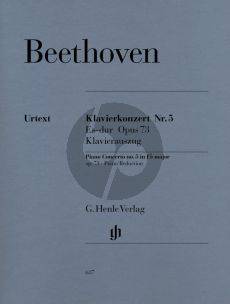 Beethoven Concerto No.5 Op.73 E-flat major (Piano-Orch.) (reduction for 2 Piano's) (edited by Hans Kahn) (Henle-Urtext)