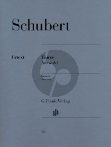 Schubert Tanze Auswahl Klavier (ed. Paul Mies) (Henle-Urtext)