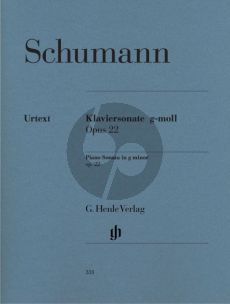 Schumann Sonata g-minor Op.22 Piano (edited by Ernst Herttrich) (Henle-Urtext)