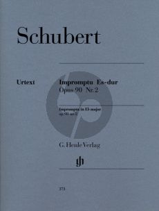 Schubert Impromtu E-flat major Op.90 No.2 for Piano Solo (Edited and Fingering by Walter Gieseking) (Henle-Urtext)