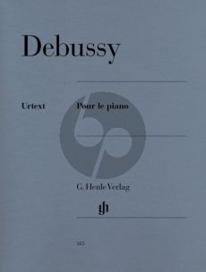 Debussy Pour le Piano fur Klavier (Ernst-Günther Heinemann) (Henle-Urtext)