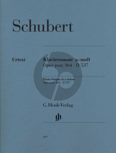 Schubert Sonate a-moll Op.Posth.D.164 (Henle-Urtext)