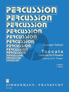 Galluzzi Toccata - Cadenza for 6 Timpani 1 Player