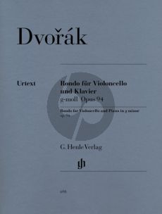 Dvorak Rondo g-moll Op. 94 fur Violoncello und Klavier (Milan Pospisil) (Henle-Urtext)