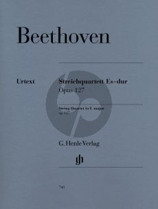 Beethoven Quartett Es-dur Op.127 2 Vi.-Va.-Vc. (Stimmen) (Emil Platen) (Henle-Urtext)