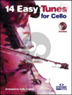 14 Easy Tunes Cello (Bk-Cd)