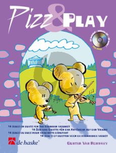 Rompaey Pizz & Play for Violin (Bk-Cd) (14 Solos & Duets for the Beginner Violinist in the First Position)