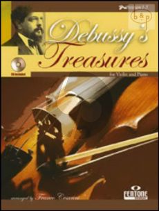 Debussy's Treasures (Violin-Piano) (Bk-Cd) (Cecarini-Van Rompaey)