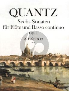 Quantz 6 Sonatas Op.1 for Flute and Basso Continuo (edited by Winfried Michel) (Edited from the First Edition)