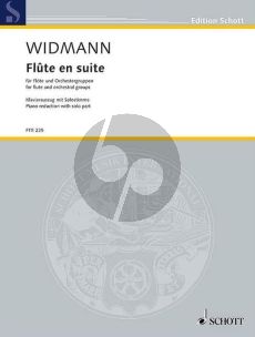 Widmann Flute en Suite Flute and Orchestral Groups (piano reduction by Erich Hermann)