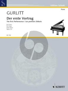 Gurlitt Der Erste Vortrag Op.210 Klavier