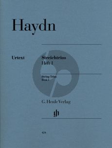 Haydn Streichtrios Vol.1 (Stimmen) (ed. Bruce C.MacIntyre) (Henle-Urtext)