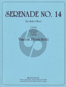 Serenade No.14 Op.159 Oboe Solo