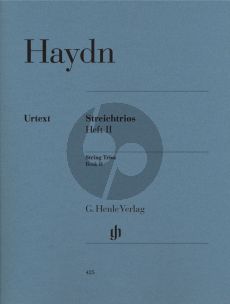 Haydn Streichtrios Vol.2 (Stimmen) (ed. Bruce C. MacIntyre) (Henle-Urtext)