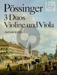 3 Duos Op.4 (Violin-Viola)