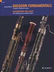 Klutsch Bassoon Fundamentals - A Guide to Effective Practice for Bassoon (English/German)