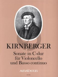 Kirnberger Sonate C-dur - aus Vermischte Musikalien 1769 fur Violoncello und Bc [Klavier] (Herausgegeben von H. Wiese / Continuo W. Kostujak)