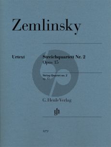 Zemlinsky Quartet No.2 Op.15 2 Violins-Viola and Violoncello (Parts) (edited by Dominik Rahmer)