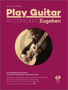 Langer Play Guitar in Concert - Zugaben (Buch mit Audio online)