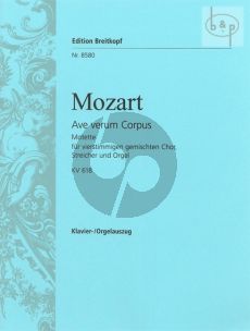 Ave Verum Corpus KV 618 SATB-Strings-Organ