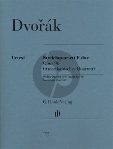 Dvorak Quartet F-major Op. 96 (American Quartet) 2 Vi.-Va.-Vc. Parts