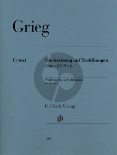 Grieg Hochzeitstag auf Troldhaugen Op.65 No.6 Klavier