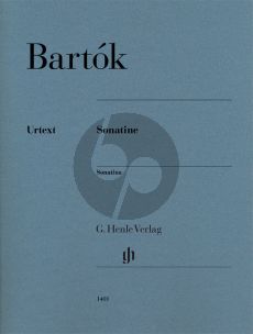 Bartok Sonatina BB 69 for Piano Solo (edited by László Somfai) (Henle-Urtext)