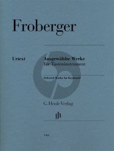 Froberger Ausgewählte Werke für Tasteninstrument (Peter Wollny)