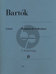 Bartok Rumänische Volkstänze Klavier (László Somfai) (Henle-Urtext)