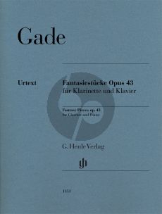 Gade Fantasiestücke Op.43 Klarinette-Klavier (ed. Nicolai Pfeffer) (Henle-Urtext)