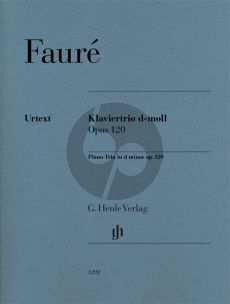 Faure Trio d-moll Op.120 Violine-Violoncello-Klavier (Part./Stimmen) (Fabian Kalb) (Henle-Urtext)