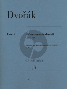 Dvorak Serenade d-minor Op. 44 Wind Instruments-Violoncello and Double Bass (Parts) (Dominik Rahmer)