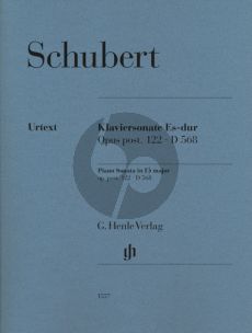 Schubert Piano Sonata E flat major Op. post.122 D 568 Piano solo (Fingering Martin Helmchen - Editor Dominik Rahmer)