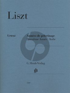 Liszt Années de Pèlerinage 2e Annee - Italie Piano solo (edited by Peter Jost)