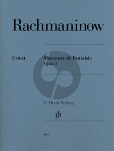 Rachmaninoff Morceaux de Fantaisie Op.3 Piano solo (Edited by Dominik Rahmer - Fingering Marc-André Hamelin)