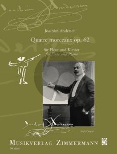 Andersen 4 Morceaux Op.62 for Flute and Piano