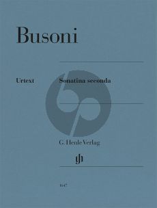 Busoni Sonatina Seconda K 259 Piano solo (edited by Ulrich Scheideler)