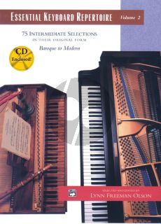 Essential Keyboard Repertoire Vol. 2 (75 Intermediate Selections in their Original form - Baroque to Modern) (Bk-Cd)