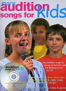 More Audition Songs for Kids Piano-Vocal-Guitar (Bk-Cd) (arr. Jack Long)