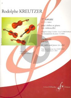 Kreutzer Sonate No.1 E-flat major Violin-Piano (Comentale)