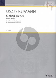 7 Lieder (Baritone-Str.Quartet)