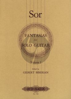 Soir Fantasies Vol. 1 for Guitar (edited by Gilbert Biberian)