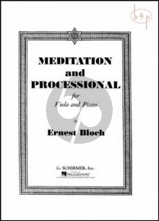 Meditation and Processional Viola-Piano