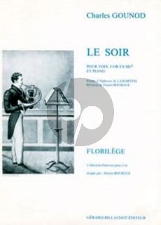 Gounod Le Soir Voice-Horn [Eb] and Piano (Daniel Bourgue)