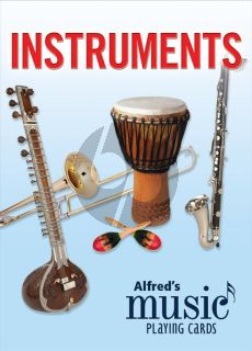 Alfred's Music Playing Cards: Instruments (1 Pack) (A fun and innovative way to learn about musical instruments!)