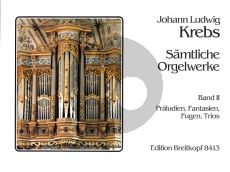 Krebs Samtliche Orgelwerke Vol. 2 Präludien, Fantasien Fugen, Trios (Gerhard Weinberger)
