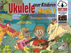 Gelling Ukulele Voor Kinderen Boek 1 Boek met Audio Online