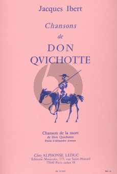 Ibert Chansons de Don Quichotte No.4 Chanson de la Mort