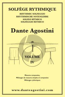 Agostini Solfege Rhythmique Vol.4