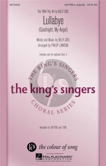 Joel Lullabye (Goodnight My Angel) SATTBB (arr. Philip Lawson) (The King Singers Series)